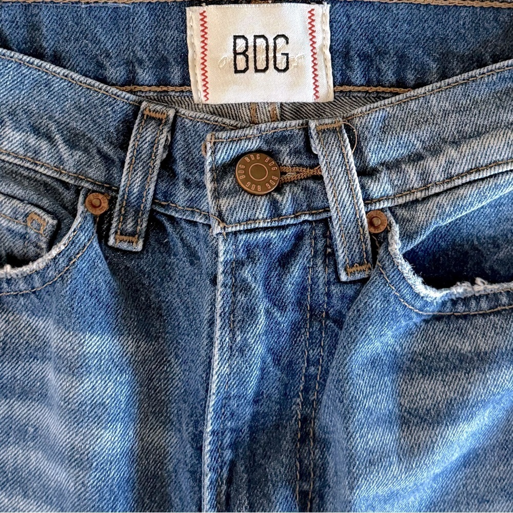 NWOT BDG High Rise Cowboy Jeans Size 24 - Picture 6 of 8